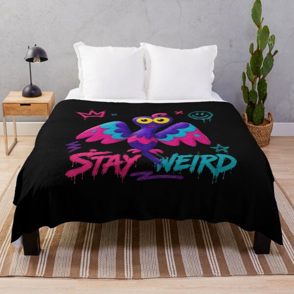 Item preview, Stay Weird - Colorful Psychedelic Bird Graffiti Art designed and sold by PatykArt.