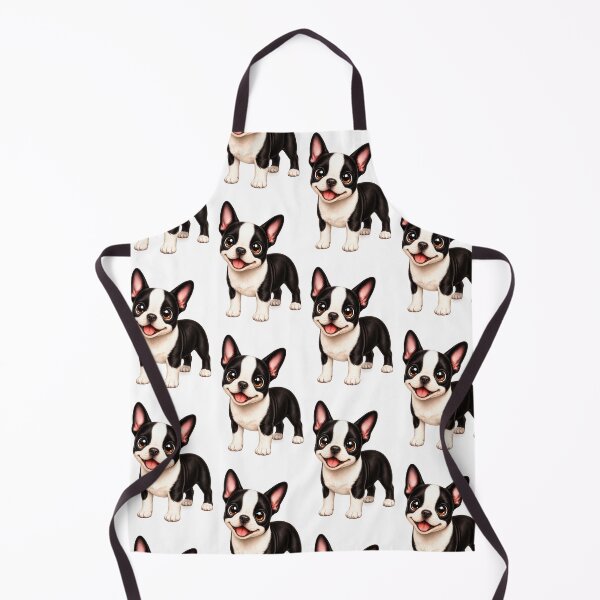 Item preview, Cute Boston Terrier Puppy Illustration  designed and sold by BackgroundND.
