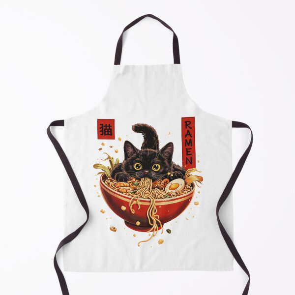 Item preview, Cat Eating Ramen Japanese Noodles Vintage designed and sold by suhairee-studio.