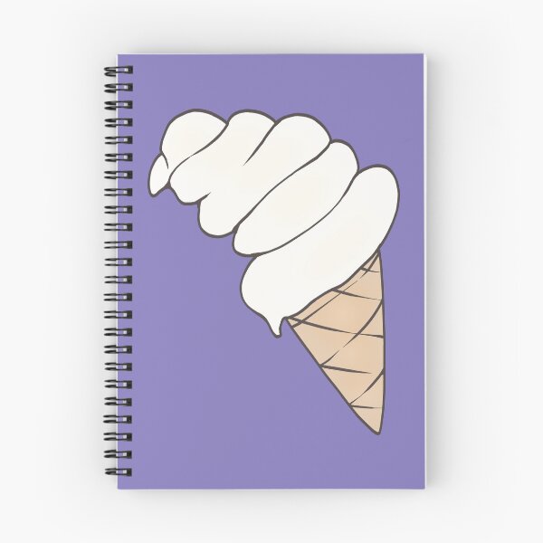 Item preview, Cute Vanilla Soft Serve Ice Cream Cone Aesthetic Dessert designed and sold by ubborn.