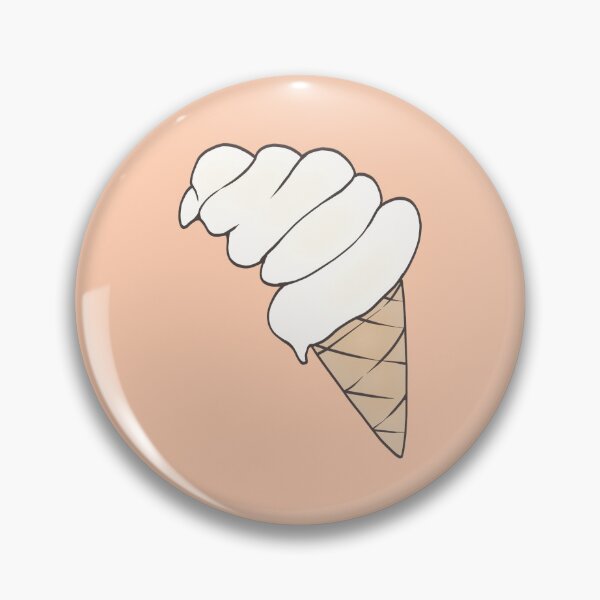Item preview, Cute Vanilla Soft Serve Ice Cream Cone Aesthetic Dessert designed and sold by ubborn.