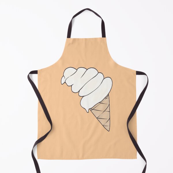 Item preview, Cute Vanilla Soft Serve Ice Cream Cone Aesthetic Dessert designed and sold by ubborn.