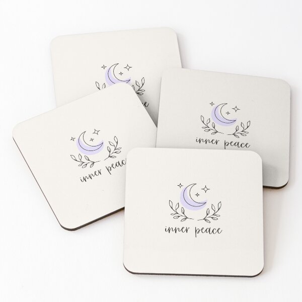 Item preview, Inner Peace Moon Minimal Line Art designed and sold by GemsAnatomy.