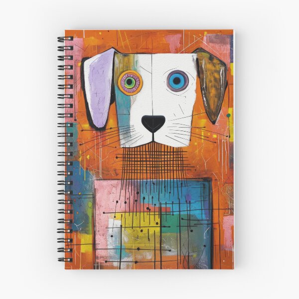 Item preview, Colorful Cubist Dog designed and sold by caracatita75.