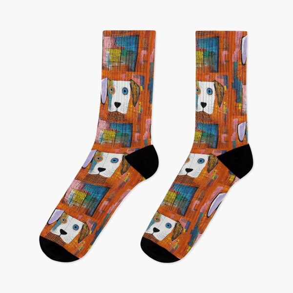 Item preview, Colorful Cubist Dog designed and sold by caracatita75.