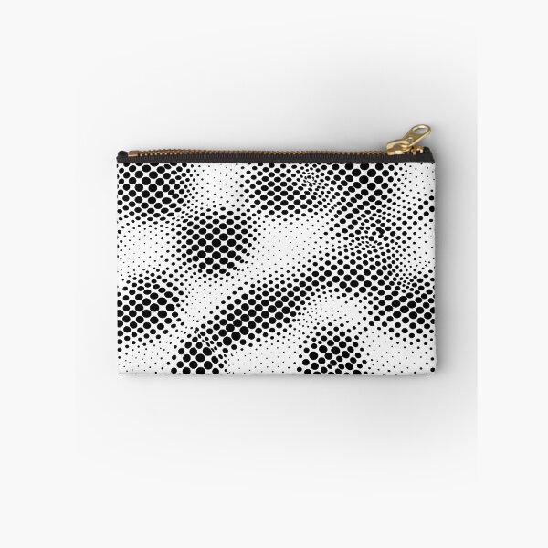 Item preview, Black and White Polka Dots with Visual Twist Pattern | Optical Illusion Dot Pattern | Monochromatic Seamless Wave Design | Modern Op Art Vector Print designed and sold by SergioMiklos.