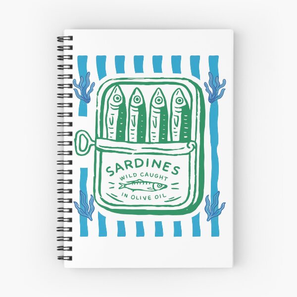 Item preview, Les Sardines Funny Tinned Fish designed and sold by suhairee-studio.
