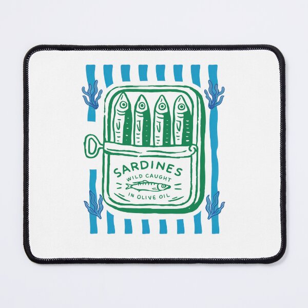 Item preview, Les Sardines Funny Tinned Fish designed and sold by suhairee-studio.