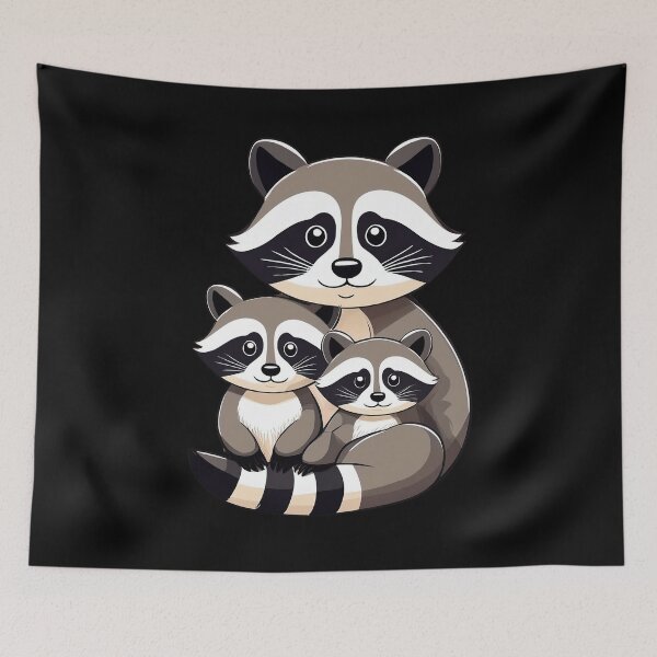 Item preview, Life Is Better With Raccoons designed and sold by RockitBaby.