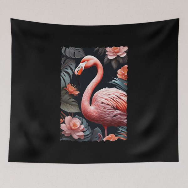 Item preview, Minimalist Flamingo Line Art Modern Bird Design designed and sold by devoryagegen.