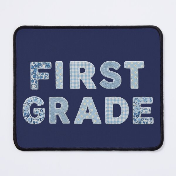 Item preview, First Grade Patchwork Back to School Teacher Design designed and sold by tarzbol.