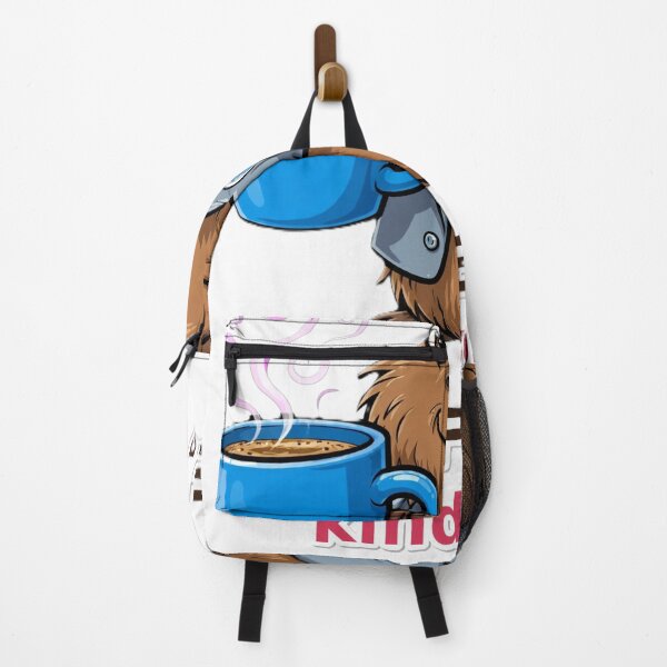 Item preview, Funny HR Capybara Caffeine Kindness Chaos designed and sold by Visual Chillout by GP .