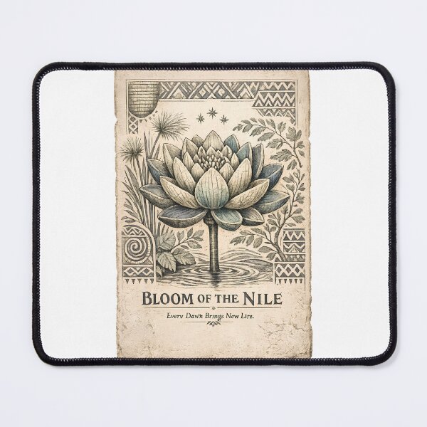 Item preview, Bloom of the Nile | Sacred Lotus | Ancient Africa Collection designed and sold by 'VARI'.