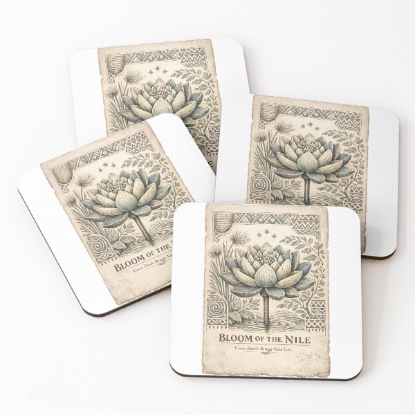 Item preview, Bloom of the Nile | Sacred Lotus | Ancient Africa Collection designed and sold by 'VARI'.