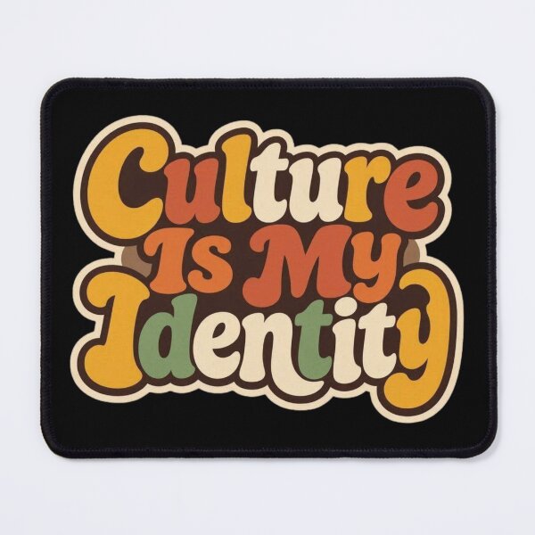 Item preview, Aesthetic Culture Is My Identity Retro Groovy Quote designed and sold by VibeCraft Studio By Jo.