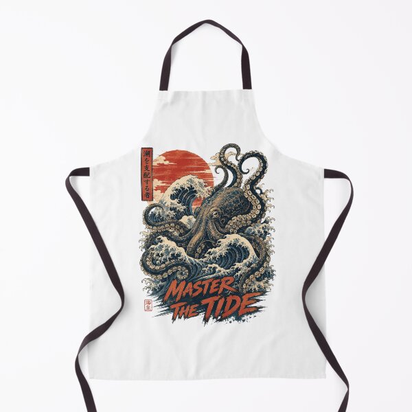 Item preview, Vintage Ukiyo-e Octopus Ocean Art designed and sold by NarpLTD.