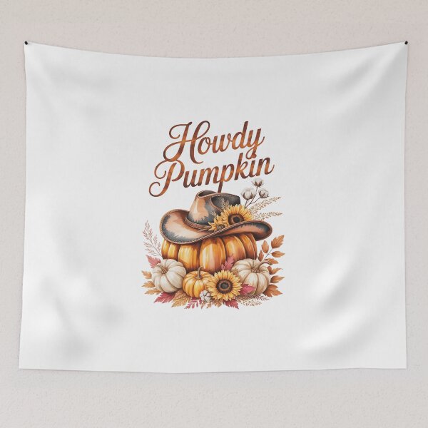 Item preview, Howdy Pumpkin designed and sold by jkrphoto.