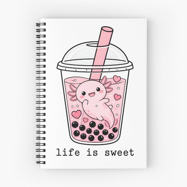 Item preview, Life Is Sweet Cute Kawaii Axolotl Boba designed and sold by cute stuff too.