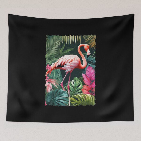 Item preview, Elegant Watercolor Flamingo Pink Bird Painting designed and sold by devoryagegen.