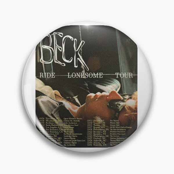 Item preview, Ride Lonesome Tour Beck 2026 designed and sold by CosmicFolio.