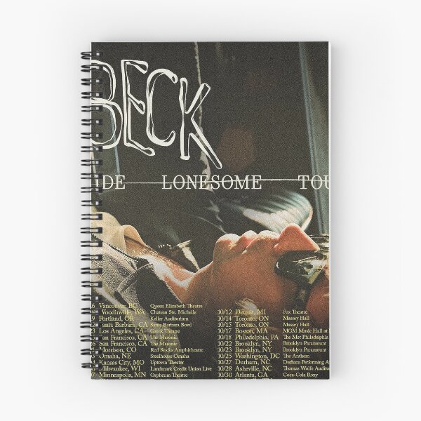 Item preview, Ride Lonesome Tour Beck 2026 designed and sold by CosmicFolio.