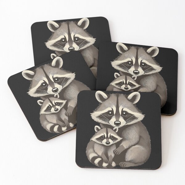 Item preview, Adventure Begins with Raccoons designed and sold by RockitBaby.