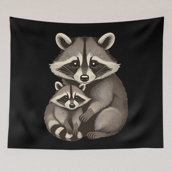 Item preview, Adventure Begins with Raccoons designed and sold by RockitBaby.