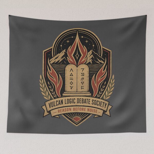 Item preview, Vulcan Logic Debate Society Crest designed and sold by agearb.