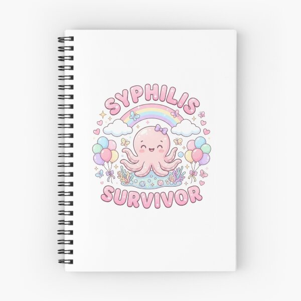 Item preview, Octopus Syphilis survivor funny gag adult humor novelty  designed and sold by CheeseBlueprint.