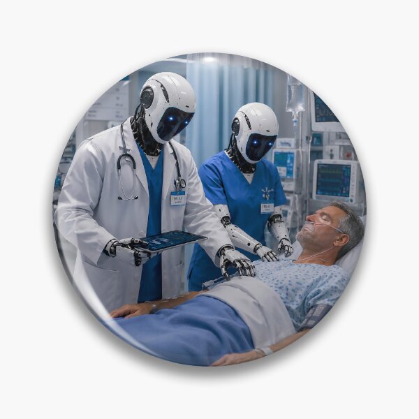 Item preview, HEALTH CARE - Ai Doctors and Nurses new Work Schedule 8766 Hours A Year designed and sold by DBM Photo Art 1.