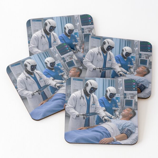 Item preview, HEALTH CARE - Ai Doctors and Nurses new Work Schedule 8766 Hours A Year designed and sold by DBM Photo Art 1.