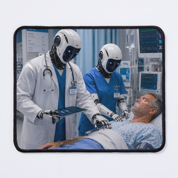 Item preview, HEALTH CARE - Ai Doctors and Nurses new Work Schedule 8766 Hours A Year designed and sold by DBM Photo Art 1.