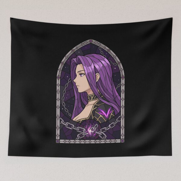 Item preview, Rider Fate Stay Night Purple Night Stained Glass Aura designed and sold by mildaclairmo.