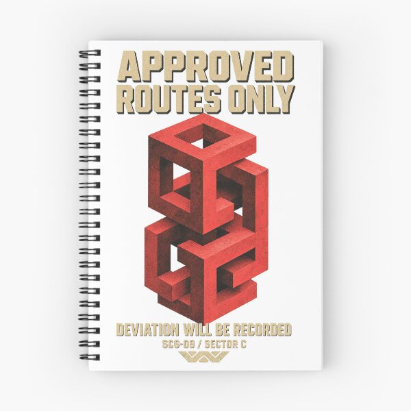 Item preview, Approved Routes Only Retro Sci-Fi Graphic designed and sold by Basajaun Studio.