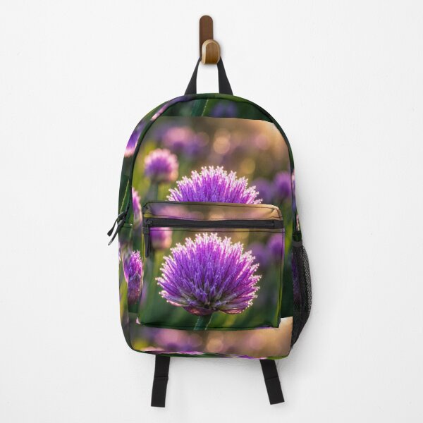 Item preview, Morning Chive Blossoms in Golden Light designed and sold by Kimberly Palmer.