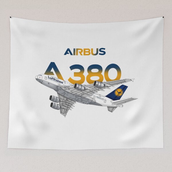 Item preview, Airbus A380 designed and sold by PlanesArtByLeo.