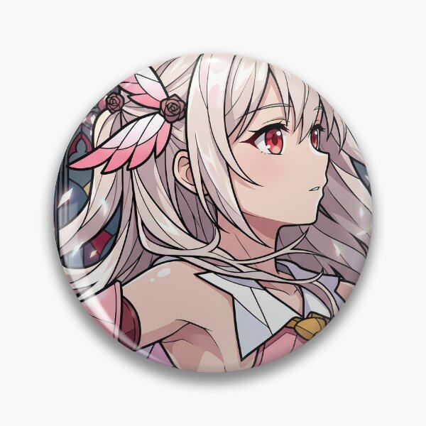 Item preview, Illyasviel von Einzbern Fate Stay Night Pink Stained Glass designed and sold by mildaclairmo.