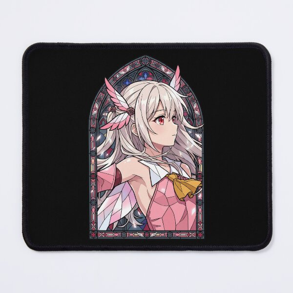 Item preview, Illyasviel von Einzbern Fate Stay Night Pink Stained Glass designed and sold by mildaclairmo.