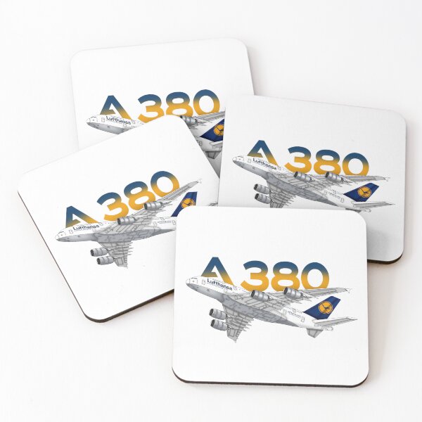 Artikelvorschau, Airbus A380 entworfen und verkauft von PlanesArtByLeo.