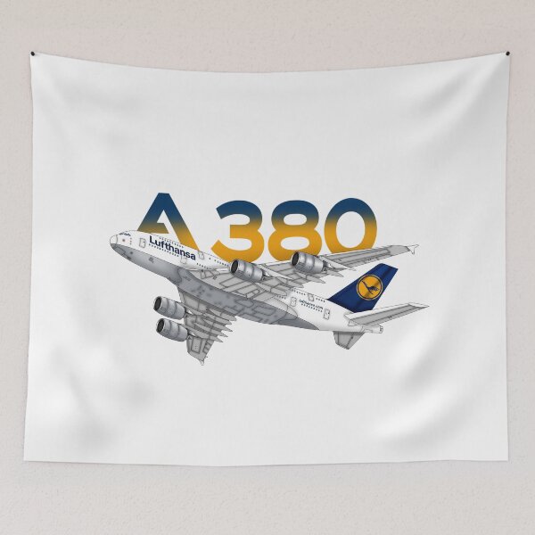 Item preview, Airbus A380 designed and sold by PlanesArtByLeo.