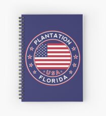 Plantation, Florida Spiral Notebook