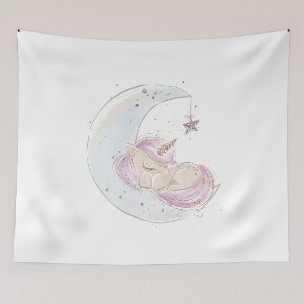 Item preview, Sleeping Baby Unicorn designed and sold by KaramfilaS.