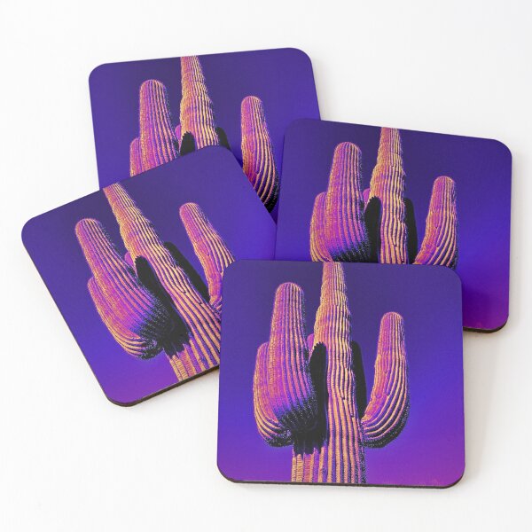 Item preview, Arizona Cactus in Blue and Red Tones designed and sold by meganlaub1.