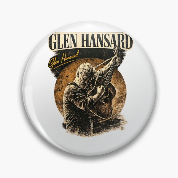 Item preview, Glen Hansard Vintage Guitar Art | Folk Music Tribute Retro Design designed and sold by Eddy048.