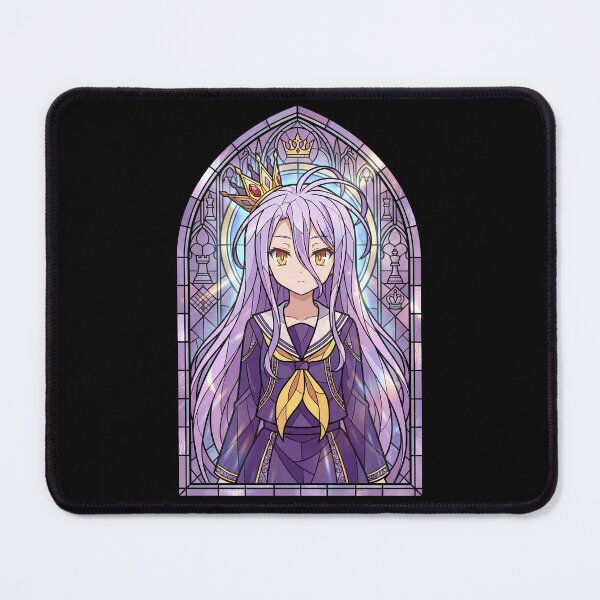 Item preview, Shiro No Game No Life Royal Chess Stained Glass Gaze designed and sold by mildaclairmo.