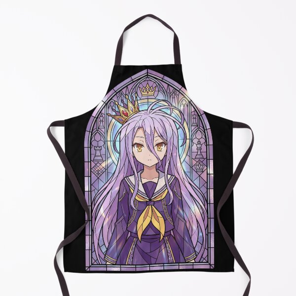 Item preview, Shiro No Game No Life Royal Chess Stained Glass Gaze designed and sold by mildaclairmo.