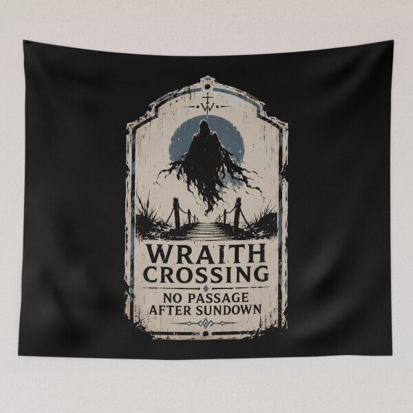 Item preview, Wraith Crossing After Sundown Sign designed and sold by agearb.