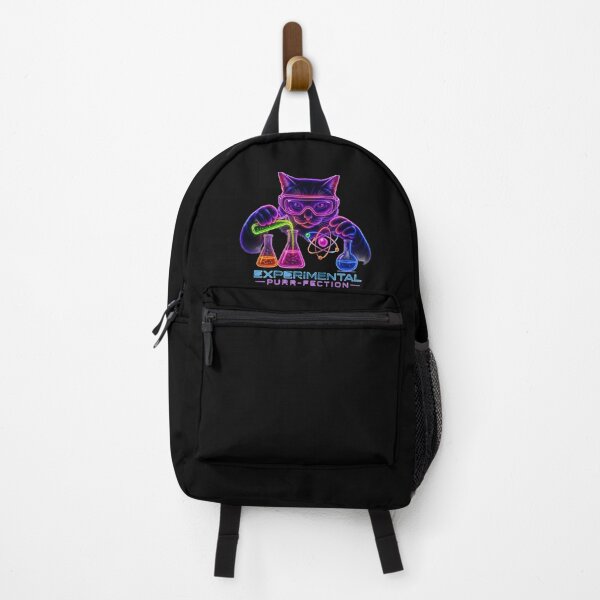 Item preview, Neon Science Cat - Experimental Purr-fection designed and sold by PurrLab Studio.