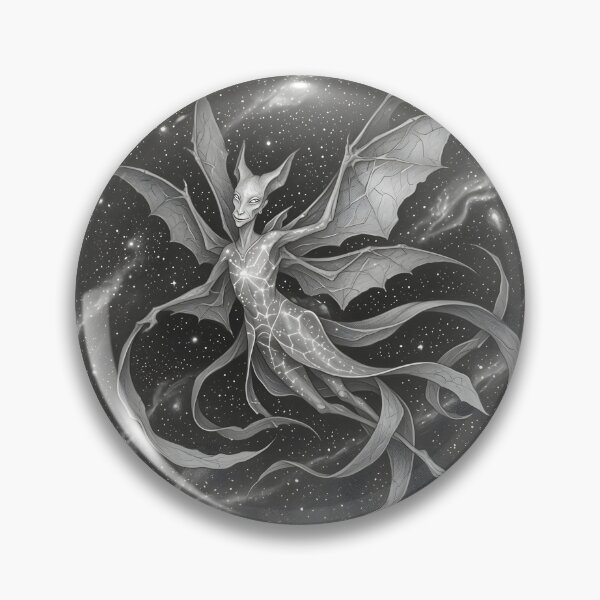 Item preview, Cosmic bat-dragon designed and sold by curiousfreak.