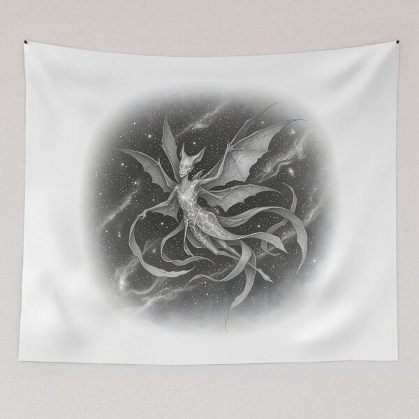 Item preview, Cosmic bat-dragon designed and sold by curiousfreak.